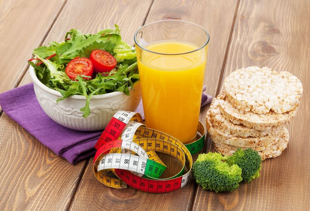 Nützliche richtige Ernährung, die den Gewichtsverlust in einem Monat fördert
