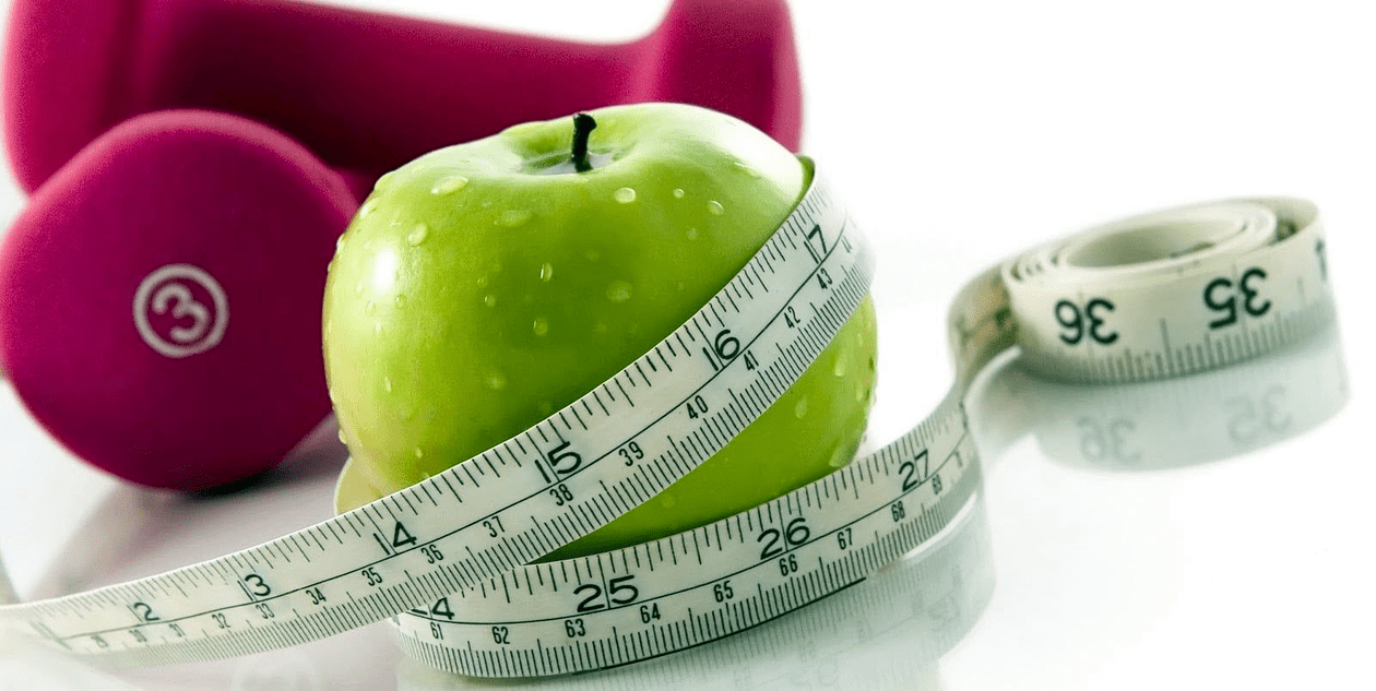 Abnehmen auf Äpfeln während einer Diät